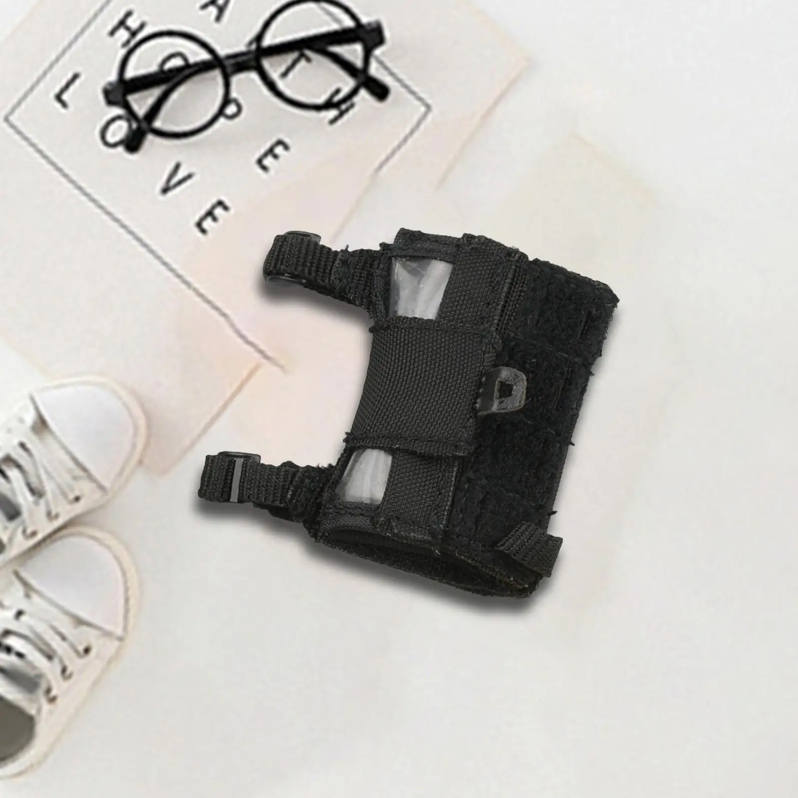 

Action Figures Handbag Stylish Dollhouse Decoration 1/6 Scale Wrist Bag