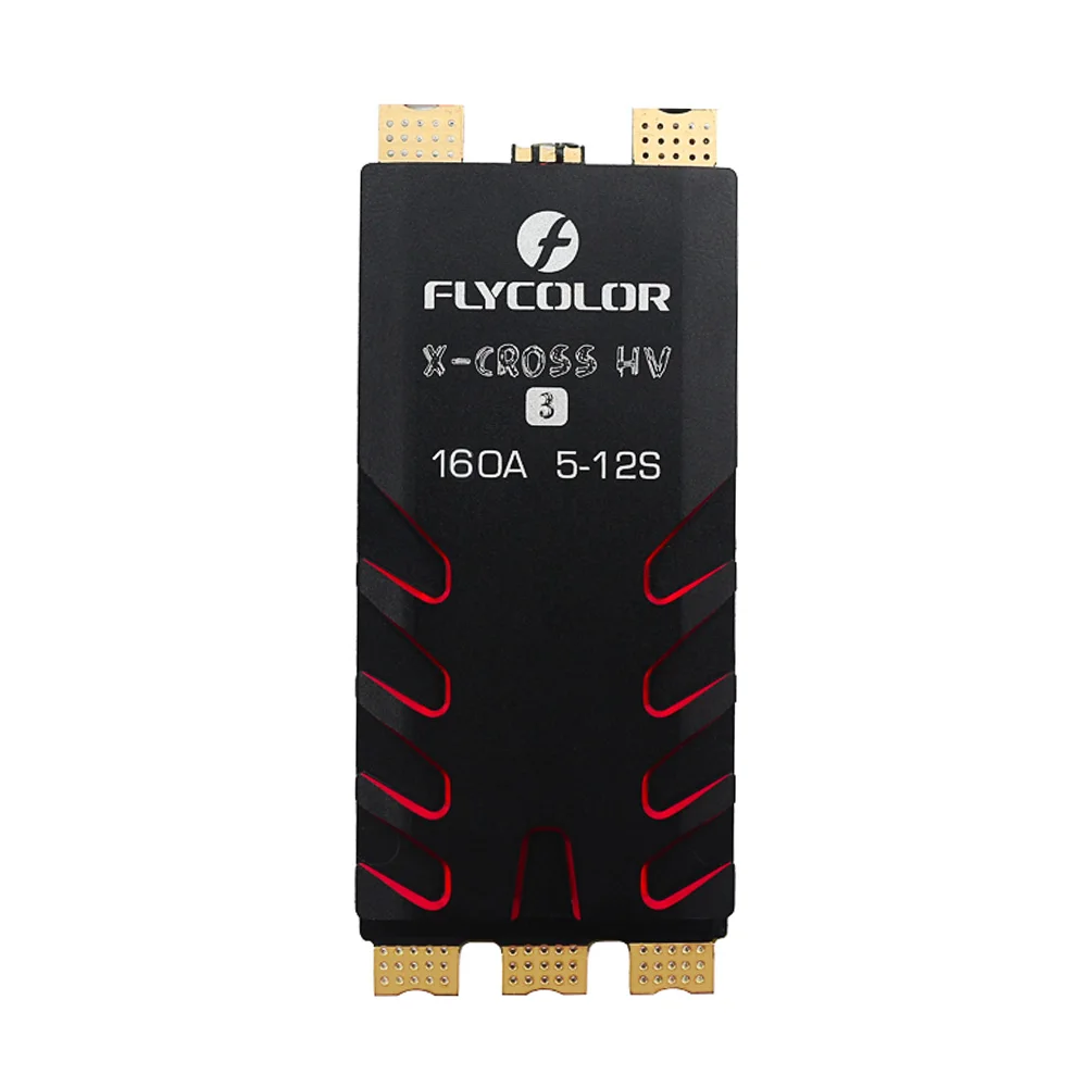 Flycolor ESC sans balais X-Cross HV3 60A/80A/120A/160A 5-12S BLHeli-32 pour FPV