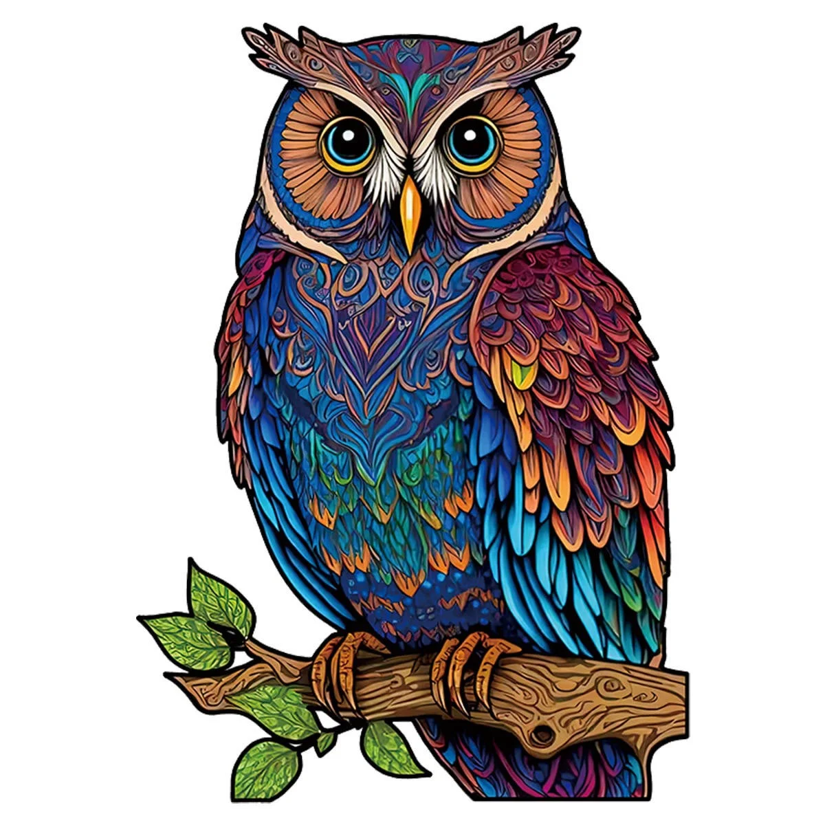 Animal Shape Wooden Puzzles Classic DIY Wood Jigsaws for Adults Educational Montessori Family Toys