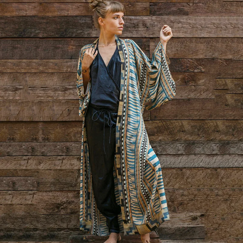 Japanese Kimono Cardigan Tassel Fashion Blouse Women