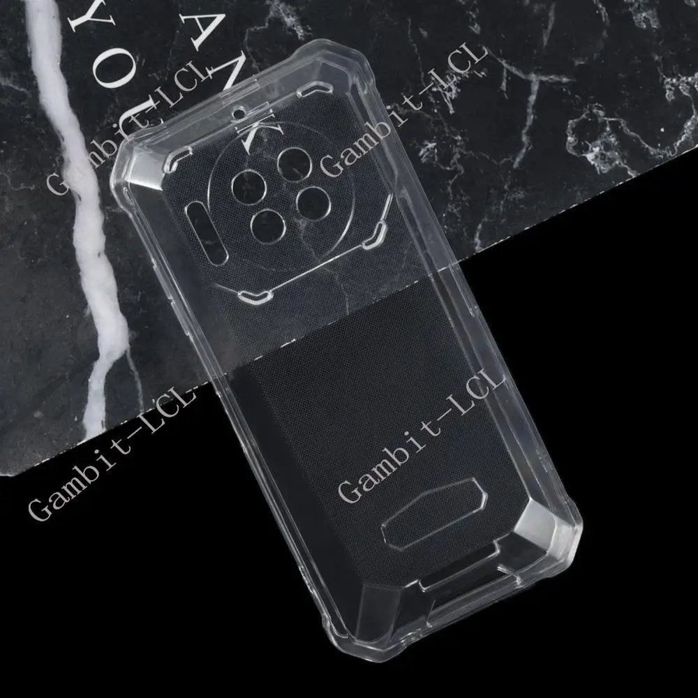 Soft Silicone Phone Back Case, Shockproof and Slim Protective Cover