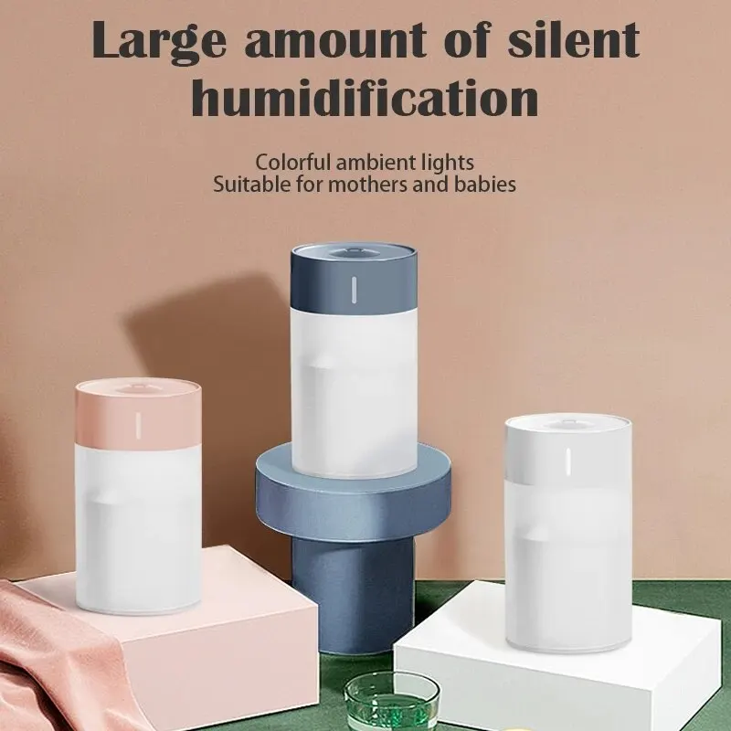 260ML Mini Ultrasonic Air Humidifier LED Lamp USB Essential Oil Diffuser Car Purifier Aroma Anion Mist Maker air humidifier