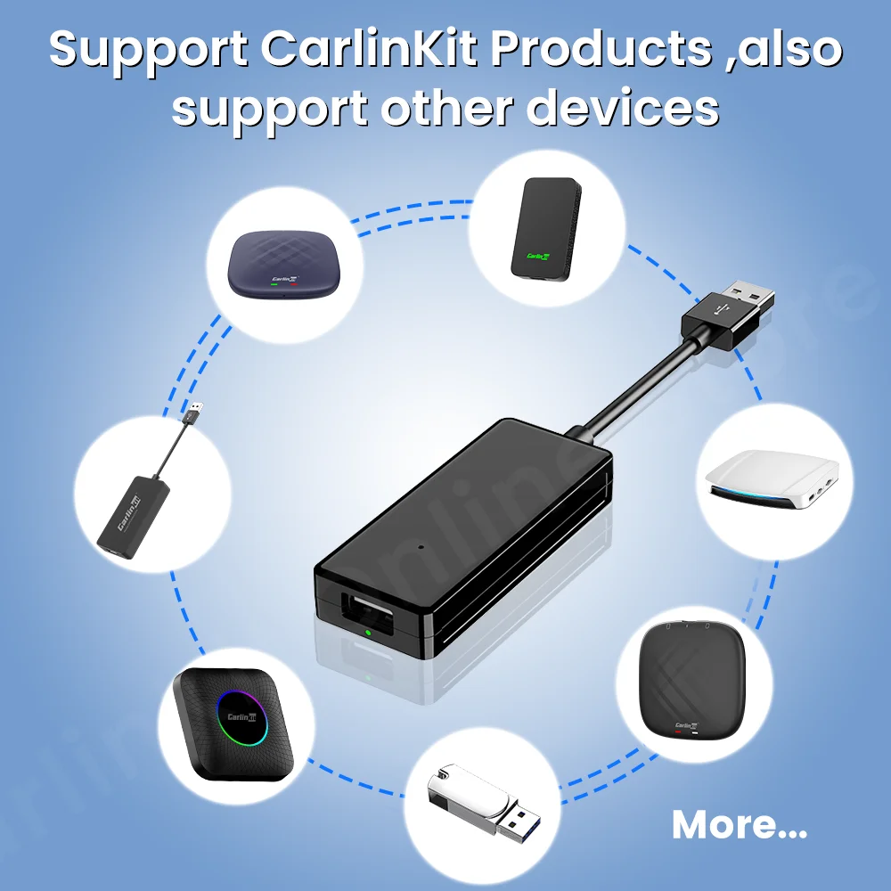 CarlinKit USB   ġ ڽ , 4A   ַ, ڵ ׼, Carlinkit ġ Բ ۵