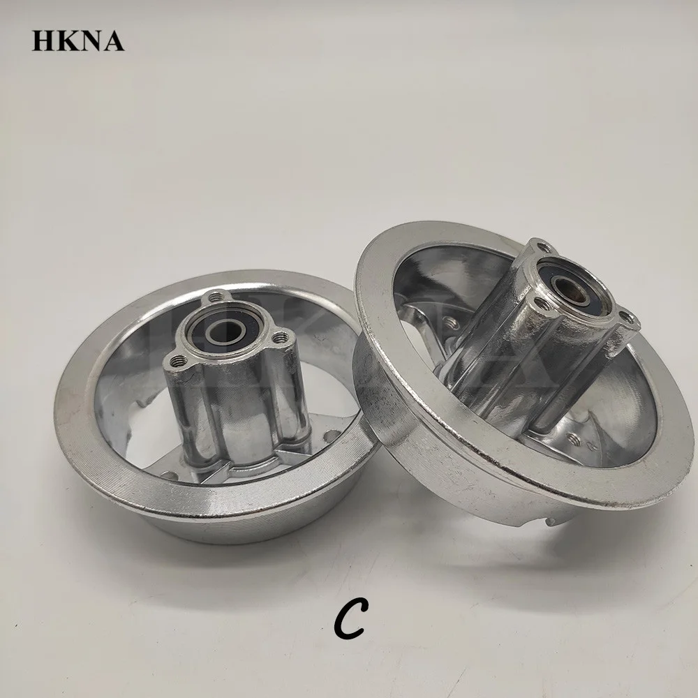 4 Inch Wheel Hub 4.10/3.50-4 4.00-4 3.00-4 Aluminum Alloy Wheel Rims for MIni Motorcycle Electric Scooter Gas Scooter ATV