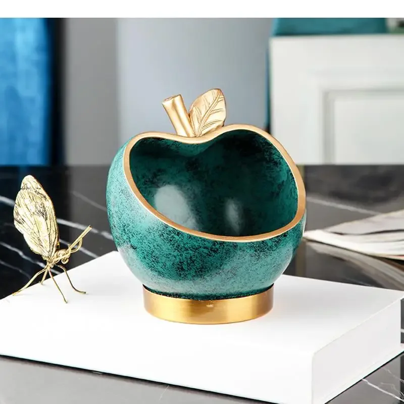 

Tank Gourd Household Penh Jewelry Resin Shape Phnom Cosmetic Apple Boxes Golden Living Storage Deer Room Key