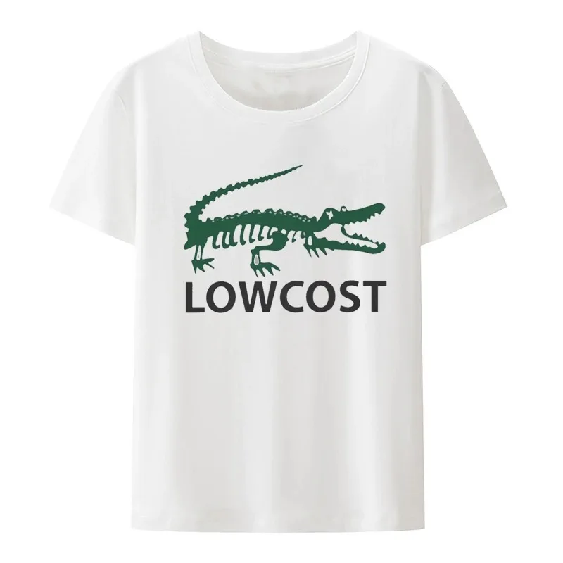 Low-cost Interesting Print Women's Cotton T-shirt Hip-hop Blusa Loose Cool Short-sleev Vintage Trending Comics Unique, cotton t shirt, womens t shirt