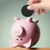 10/20pcs 25/26/30/32/38mm Rubber Money Saving Box Piggy Bank Closure Plug Stopper Cover Round Coin Caps Replacement 2