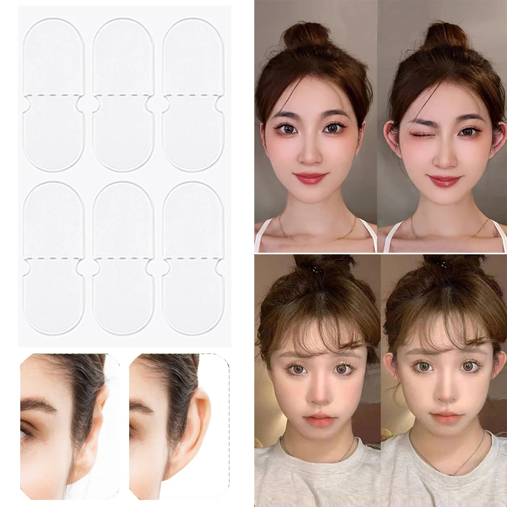 60 Pcs Cosmetic Ear Corrector Solves The Problem of The Big Ear Big Ear Supporters Self Adhesive Cosmetic Ear Stickers Ear Tape