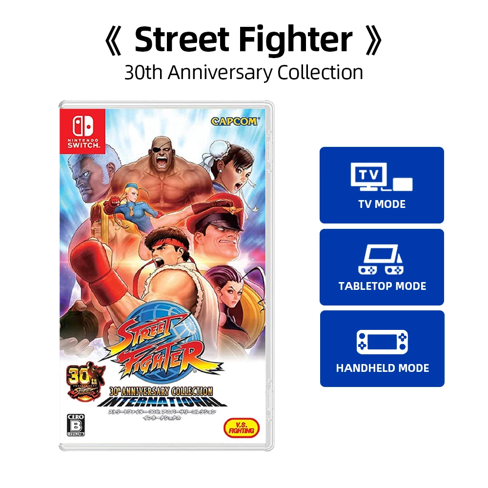 Nintendo Switch Game - Street Fighter -30th Anniversary
