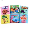 1PC Baby Cloth Book Kids Infant Early Learning Educational Animal Tails Fabric Books Develop Cognize Reading Puzzle Book Toys 2
