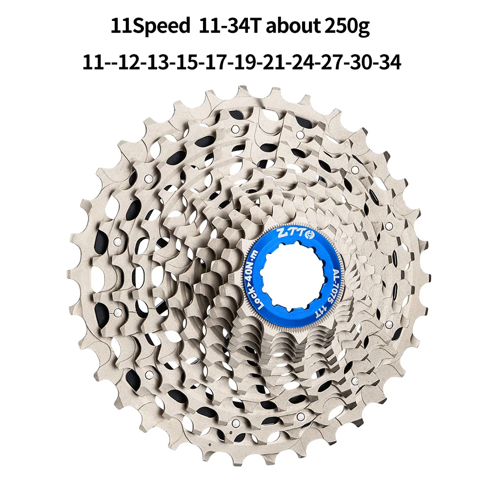 ZTTO Road Bike 11 Speed ULT Cassette HG Freehub 11-28T Gravel