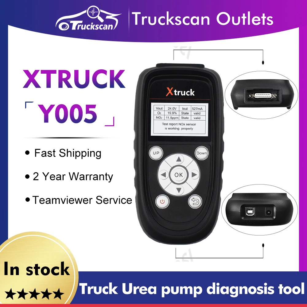 

Xtruck Y005 Alat Diagnosis Pencarian Node CAN-BUS Detektor Sensor Suhu Level Sensor Nitrogen Pompa Urea