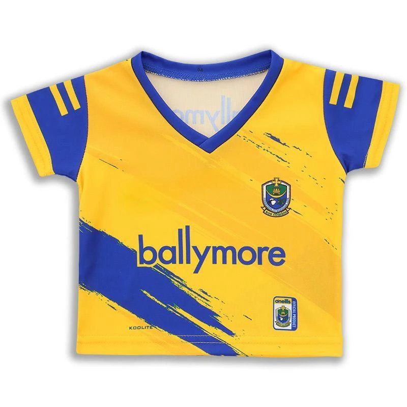 

infant Roscommon GAA Baby 2 Stripe Home Rugby Jersey