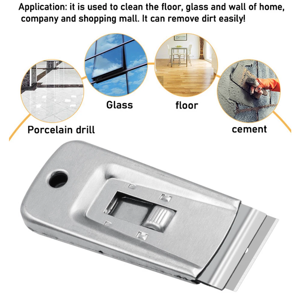 Glass Window Scraper Glass Scraper Scraper Tool Set Scraper Tool Kit Cleaning Scraper Scraper Cleaner Scraper Tool Multi-Purpose Scraper Set With 10 Blades