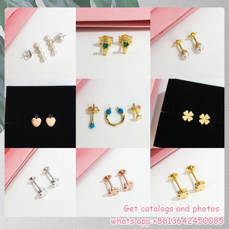 Pendientes plata de ley 2022 para bebé, aretes de oso de España de alta calidad, logotipo Original, joyería de moda de envío gratis, 100%| | - AliExpress