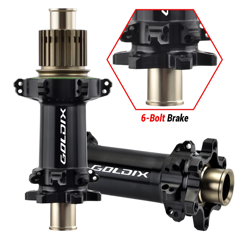 Bicycle Hub 148*12mm BOOST 28Hole Straight Pull Spoke 6-Bolt Brake