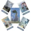 Claude Monet Impressionism art Tarot Deck Leisure Party Table Game Fortune-telling Oracle Cards With Guide Book 3