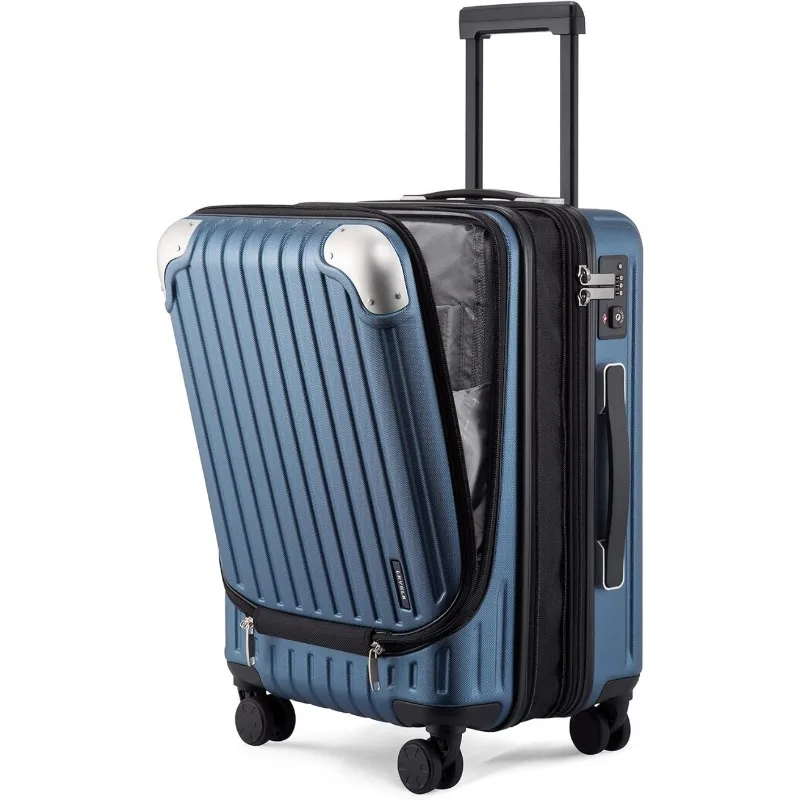 

Luggage,Expandable Hardside Carry On Suitcase With Wheels, ABS+PC Harshell Spinner Small Luggage with TSA Lock