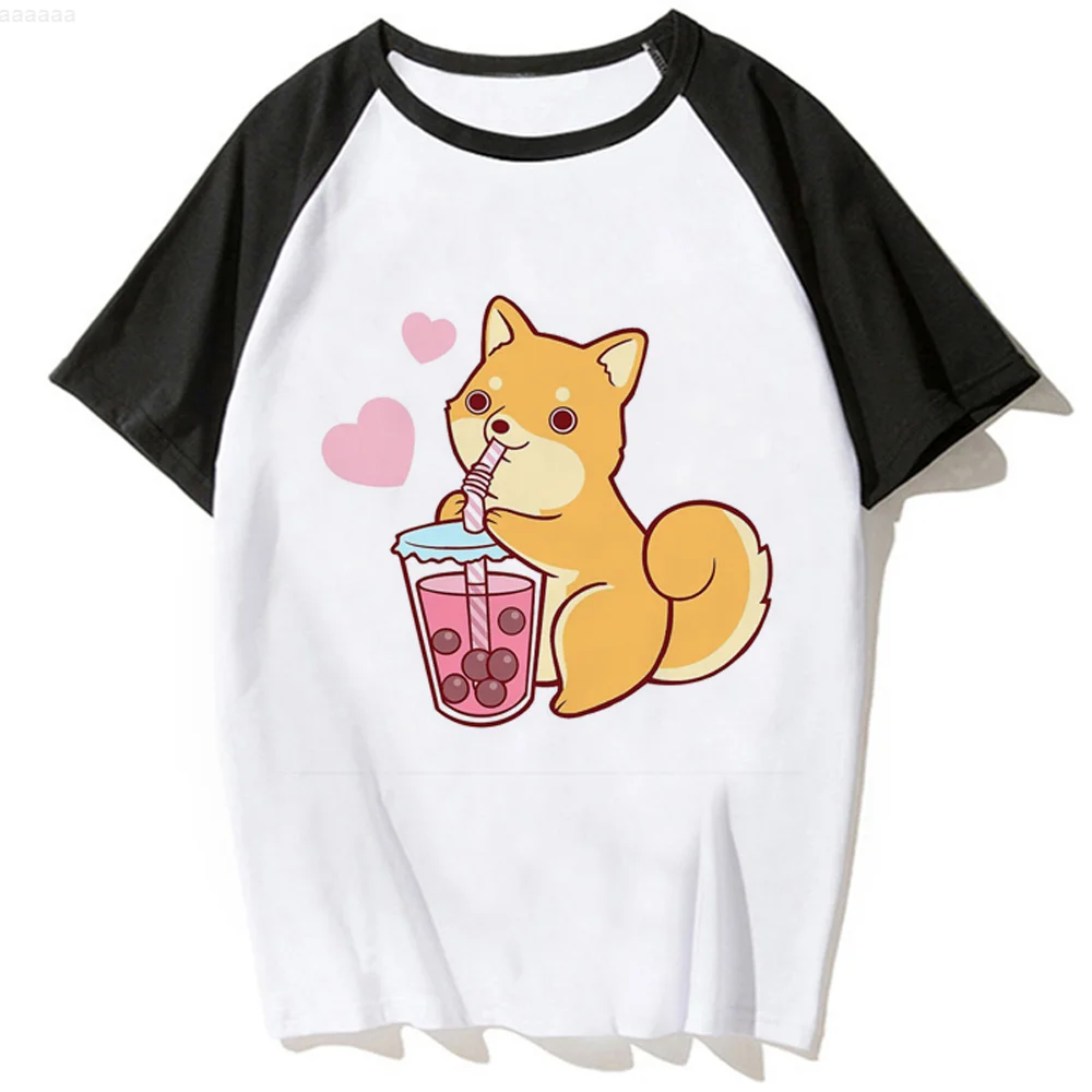 

Akita Inu top men comic summer Tee male graphic anime y2k clothing