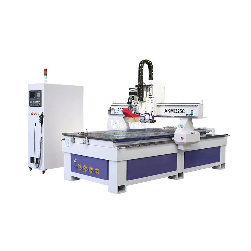

1300*2500mm Wood Milling Machine With 9000W ATC Spindle Wood Plate Side Punching Drilling Machine With 3.5KW Horizontal Spindle