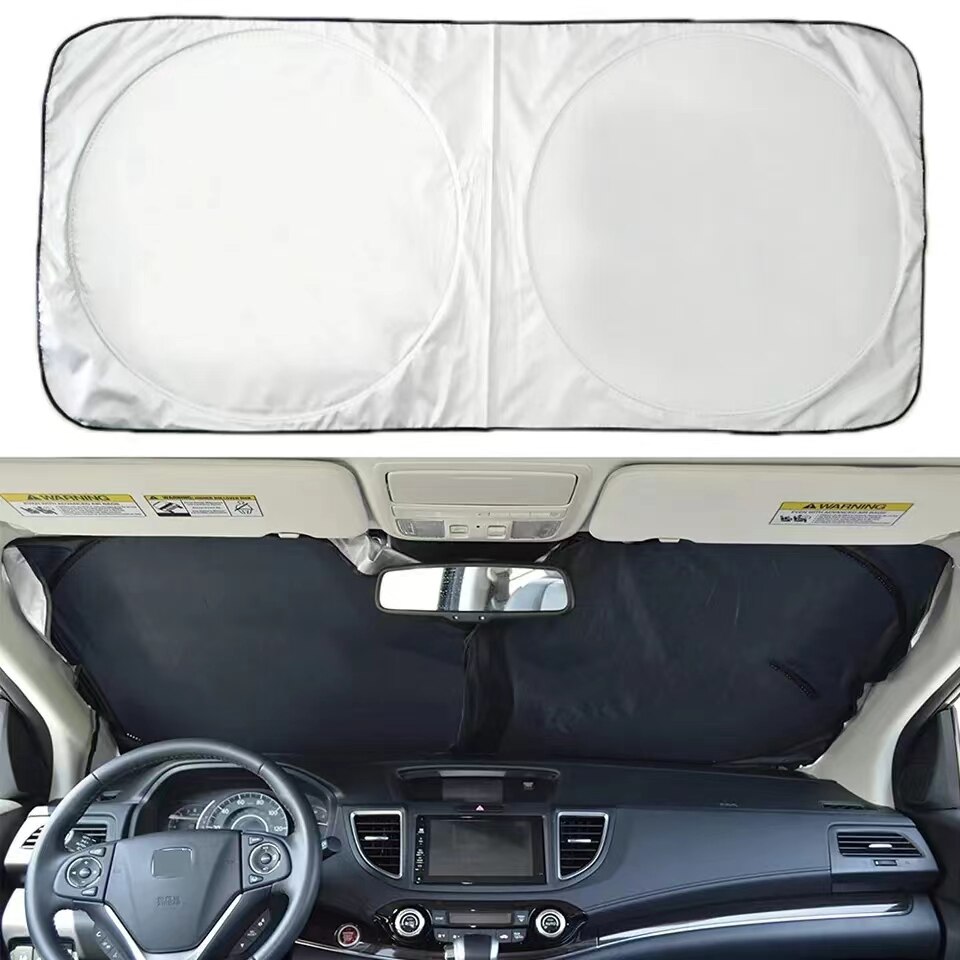  Car Window Sunshade Cover Sun Shade Windshield Visor Protector Windscreen Folding Auto UV Protection Curtain Styling Accessories 