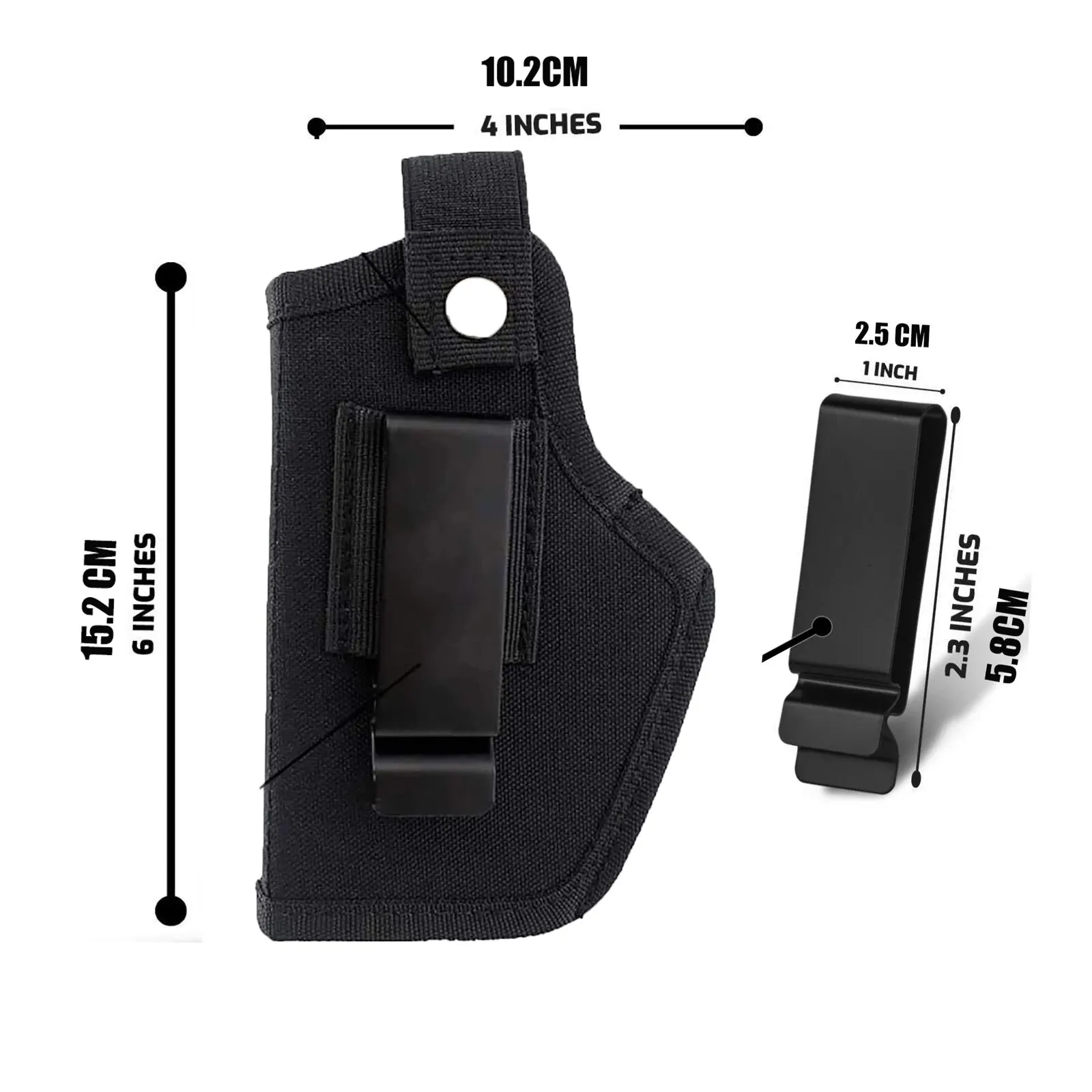 Nylon Concealed Gun Holster for 9mm Pistols