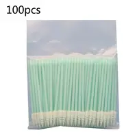 100Pcs/Pack Small Pointed Tips Sponge Cleaning Swab Lint Dust Free Sticks for PCB Board Electronics Small Area 1