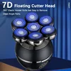 Electric Shaver 7D Floating Cutter Head Base Charging Portable Men Beard Trimmer Clipper Rechargeable Bald Head Electric Razor 2