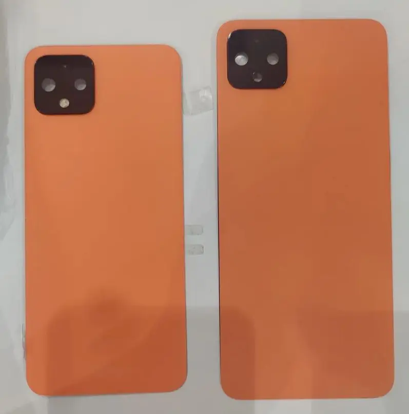 Google Pixel 4A 4 XL 4XL 뒷면 커버 하우징 용 카메라 유리 교체가있는 Google Pixel 4XL 배터리 커버 용 NFC 포함