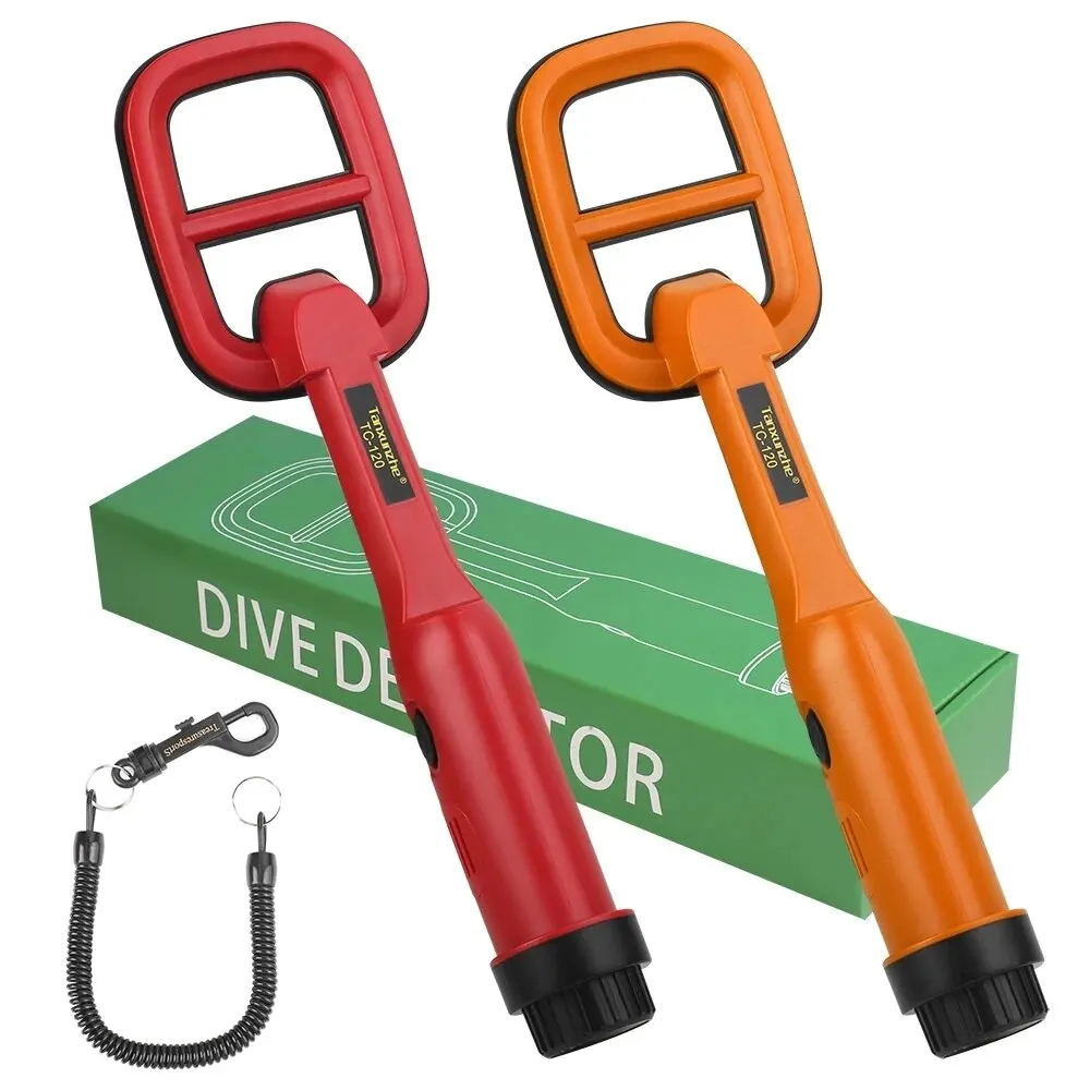 Underwater Metal Detector Pulse Pinpointer Induction Diving Treasure Waterproof Metal Detector Hand Held Finder metal detector