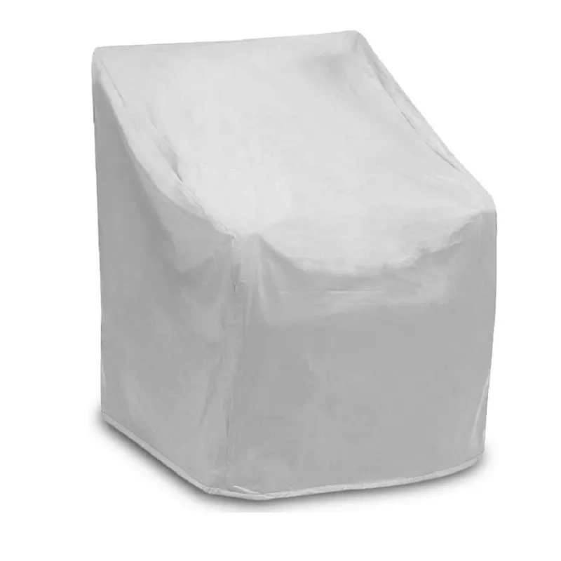 Outdoor Garden Chair Dust Cover with Storage Bag Furniture Waterproof Dustproof Protector Chair Storage Organizer Patio Furniture Cover Chair Dust Cover