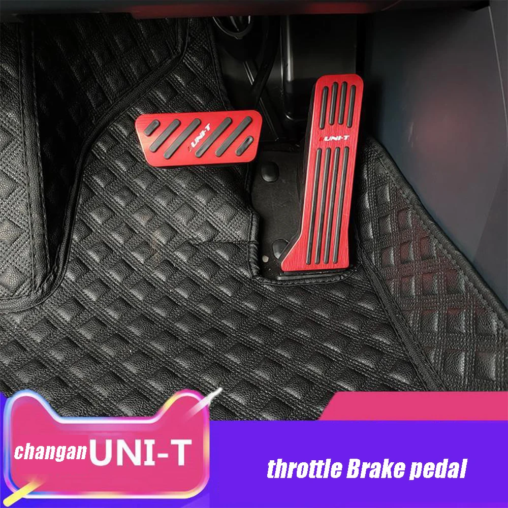 

For CHANGAN UNIT UNI-T 2021 2022 2023 Accessories Car Accelerator Pedal Brake Cover Anti-slip Clutch Throttle Foot Pedals trim