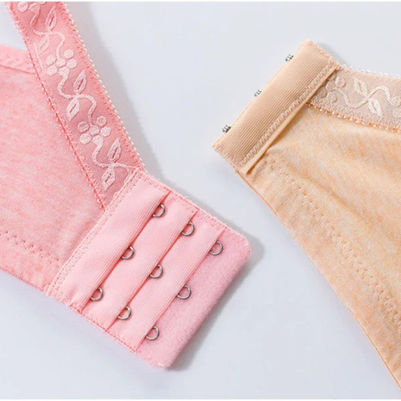 1PCS Hands Free Pumping Bra Lace Maternity Wireless All In One Nursing Bras Breastfeeding For Pregnant Women Lingerie 5