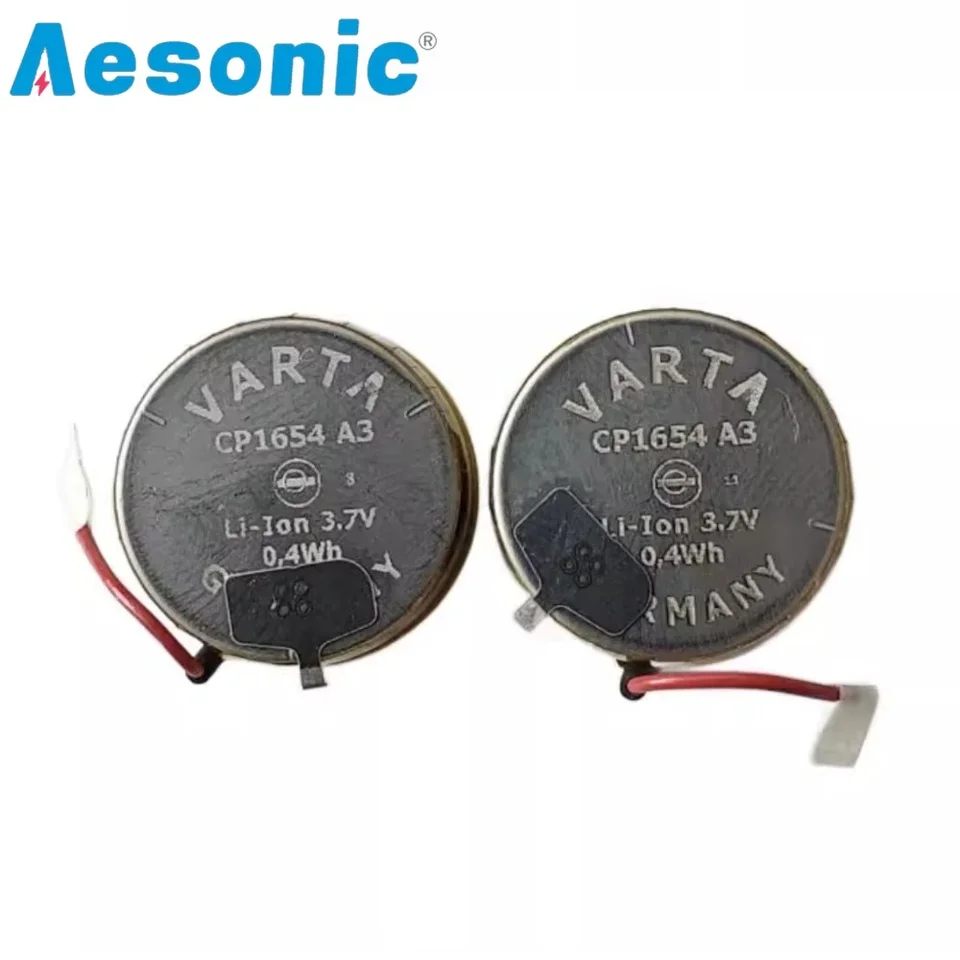2 個オリジナル VARTA CP1654 3.7V A3 充電式バッテリー BOSE QuietComfort QC 1.0 イヤホン 1.0  1st 充電ケース電池 - AliExpress