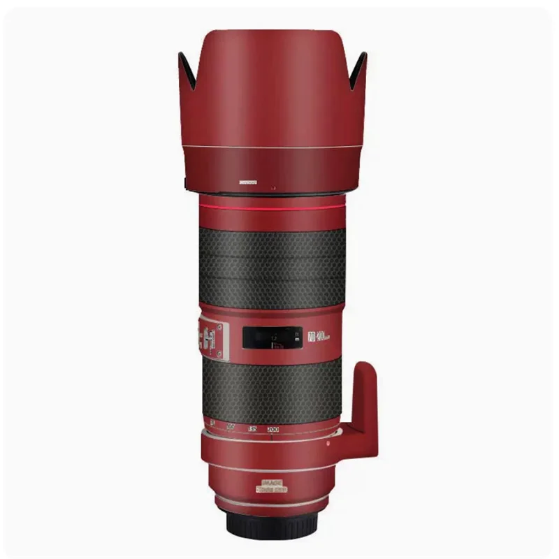 Ef 70-200 2.8 l is ii lente da câmera adesivo kit de película