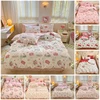 Sanrio Hello Kitty Cotton Printing Bedding Set Duvet Cover Bed Sheet Pillowcase King Queen Full Twin Bedclothes Home Textile 1