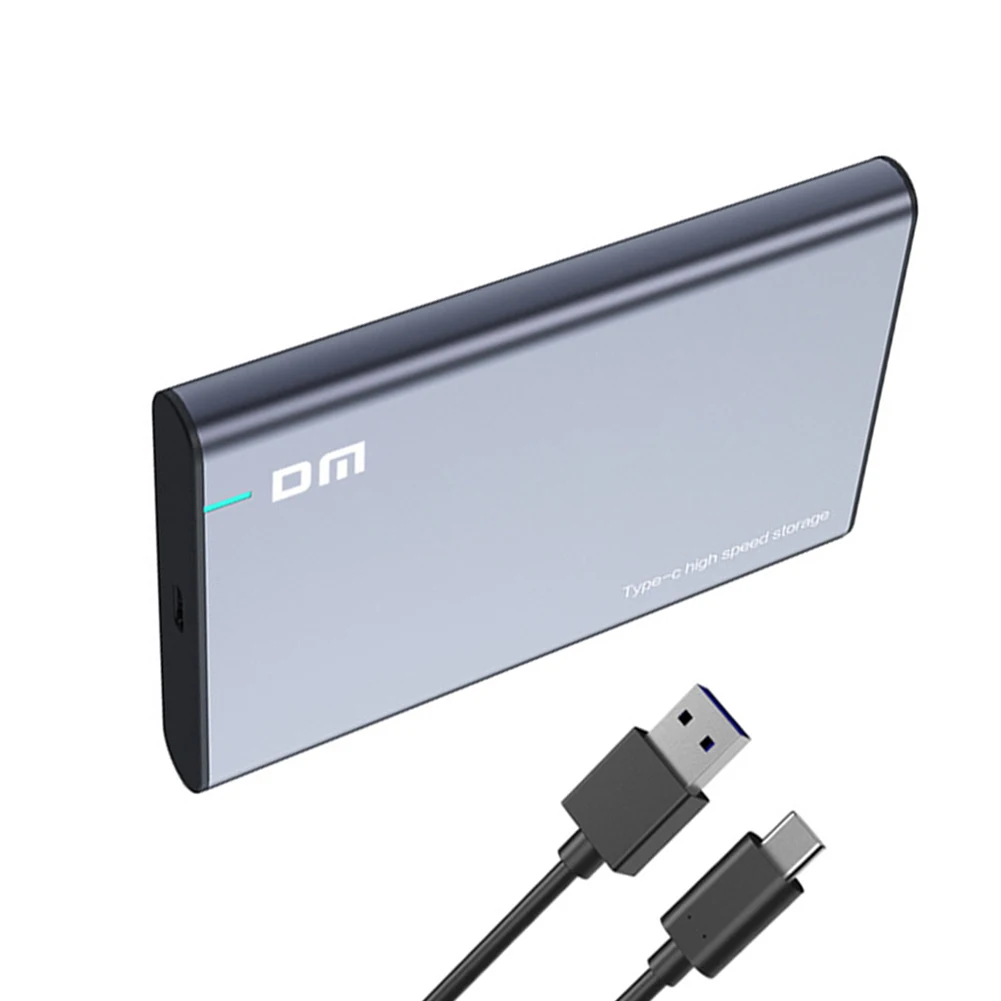 External Hard Drive Box USB 3.0 To SATA 3 SSD Enclosure for 2.5 Inch 7mm 9mm SSD SATA