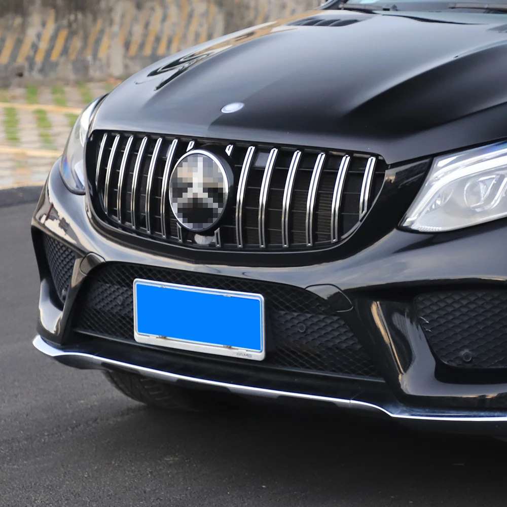 Replacement Front Bumper GT Grille Fit For Mercedes GLE Class  W166 Grille W292 bens coupe GLE300 350d gls x166 400d accessories dodge ram fender flares