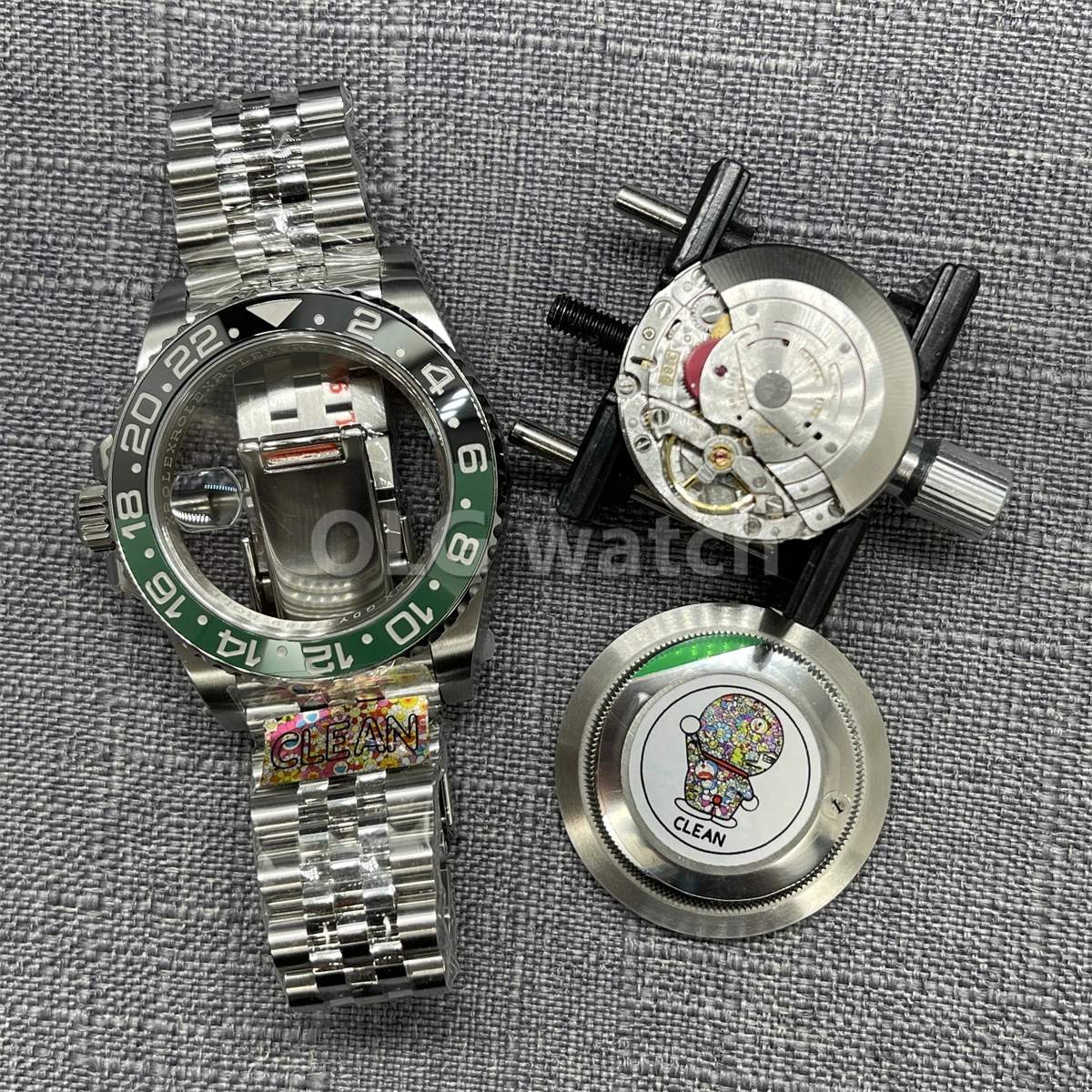 Часы clean factory 126720 VTNR Sprite GMT master супер идеальное качество установка 3186 move men t 904L