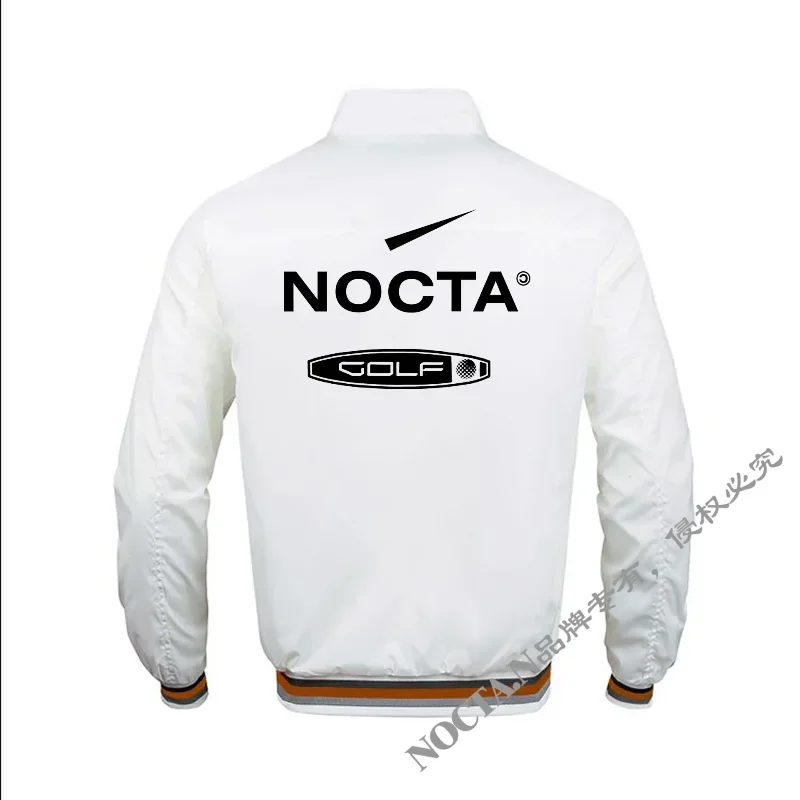 Nuovi Uomini Nocta Stand Up Collar Giacca Casual Con Cerniera Giacca Sportiva All'Aperto Giacca Antivento Abbigliamento Impermeabile Da Uomo