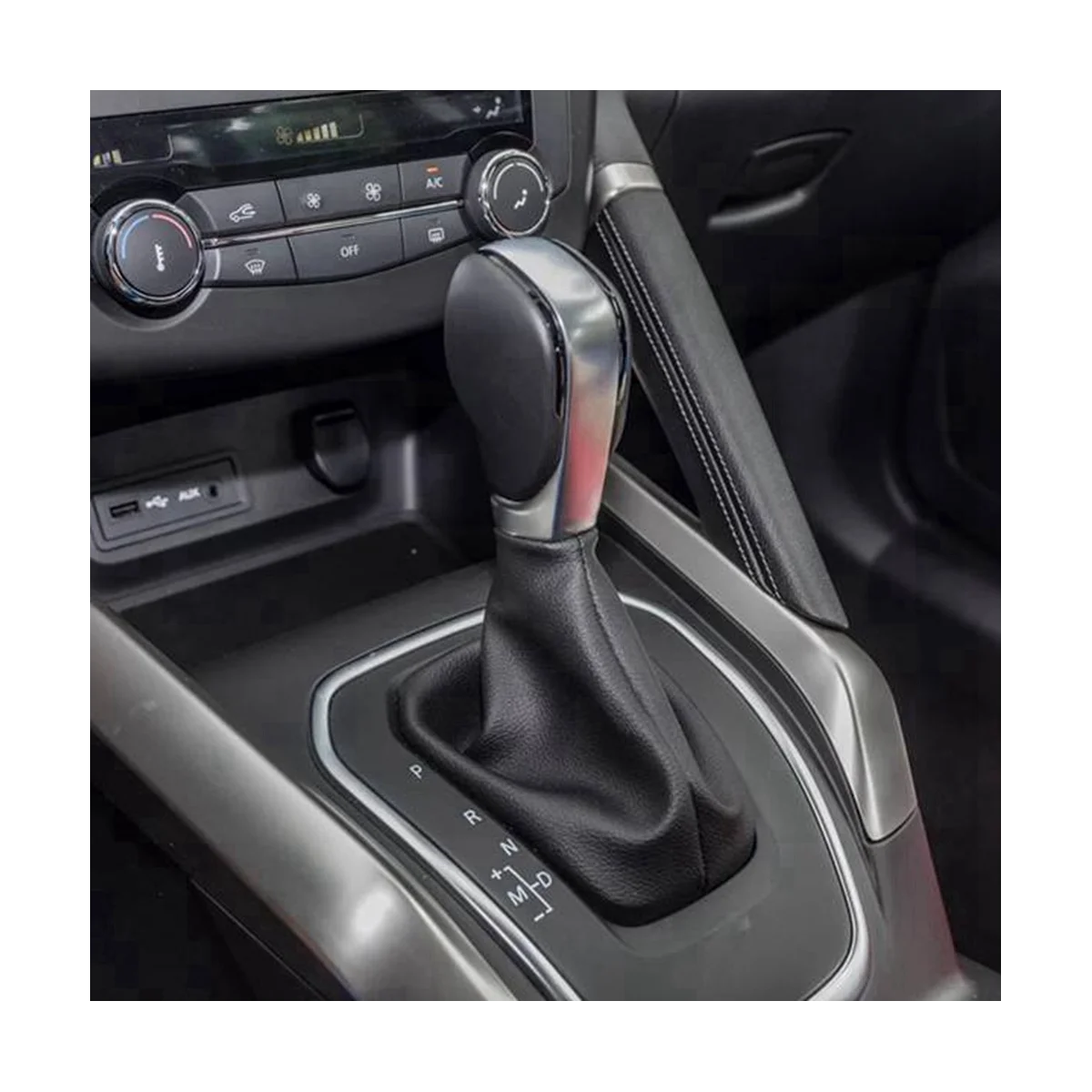 Muslimcar Leva Del Cambio Parapolvere + Base Per Renault Kadjar Hlmh