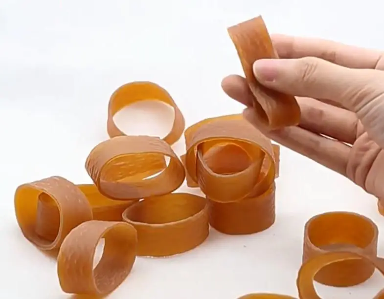 Elastic Rubber Bands For Parcel Packaging Packing Office Supply Width 1.7cm