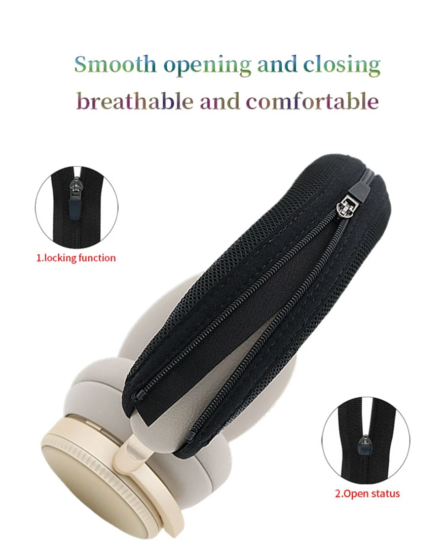 Headphone Head Beam Cover for B&O Beoplay H100 Earphone Protective Case H100 Headset Headbeam Sleeve