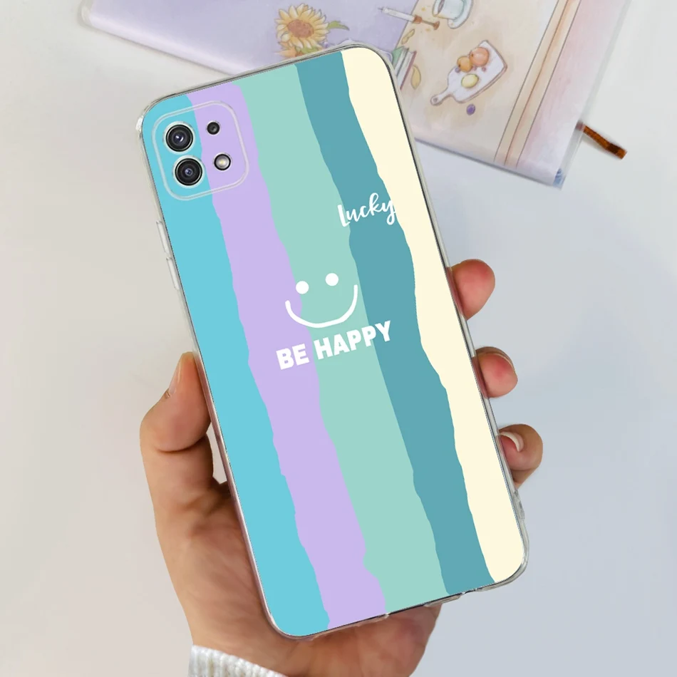 Stylish Transparent TPU Soft Silicone Phone Case