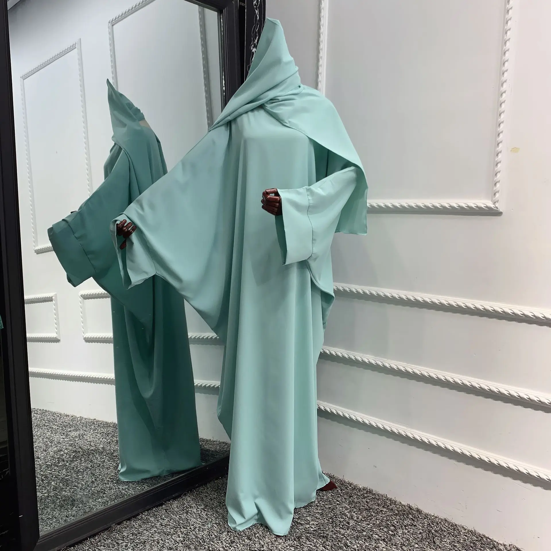 green with hijab