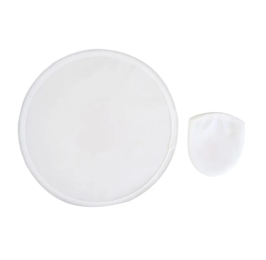50pcs Sublimation DIY White Blank Polyester Store Folding Hand Fan