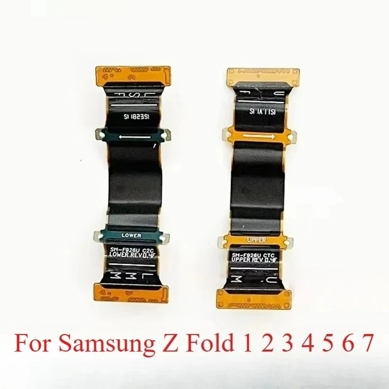 스핀 축 LCD 연결 플렉스 케이블 삼성 Z Fold 1 2 3 4 W22 W23 F90..