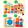 Montessori Busy Book Toddler Felt Activity Sensory BoardsFine Motor Skill Travel Binder Autism Toys for 3 4 5 Year Old Gift 4