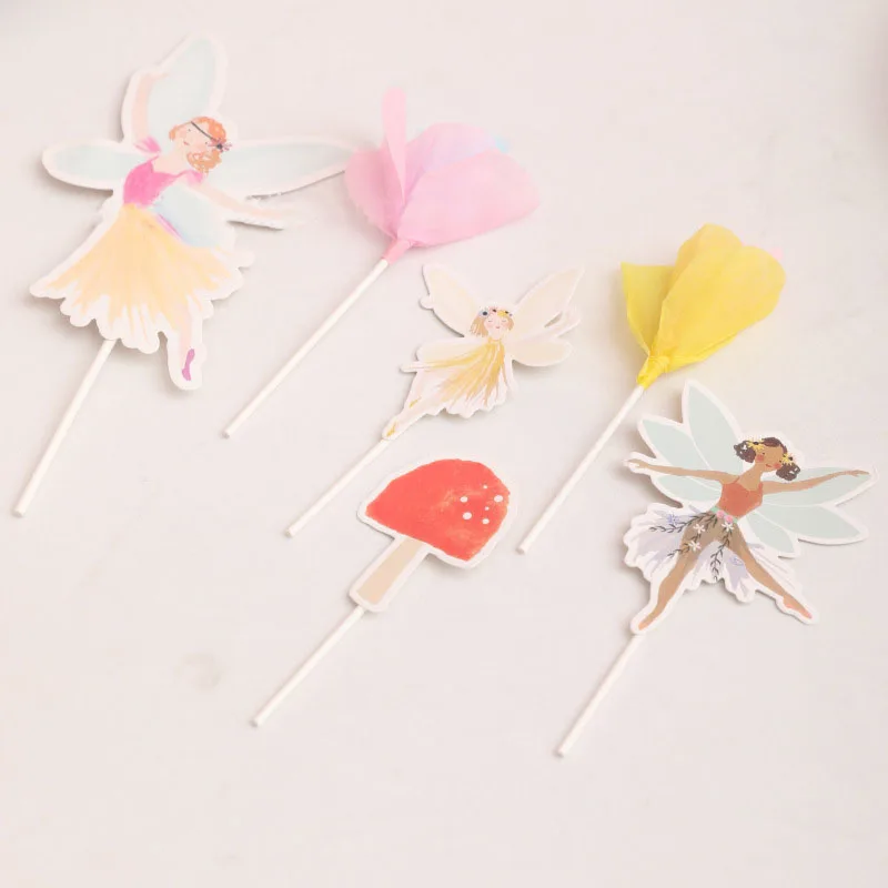6pcs cake toppers