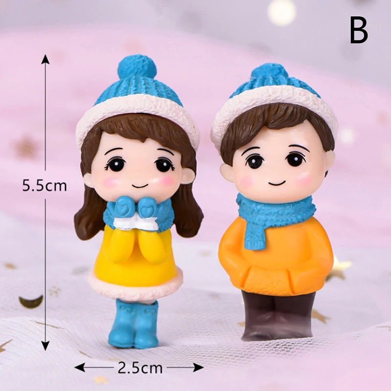 リンドナー可愛い陶器の男の子と女の子の人形セット 約15cm S8175dc02d7d1468bb2fa2baff6a02